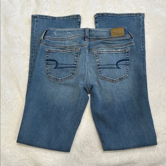 American Eagle Outfitters Women's Blue Jeans - Picture 4 of 4